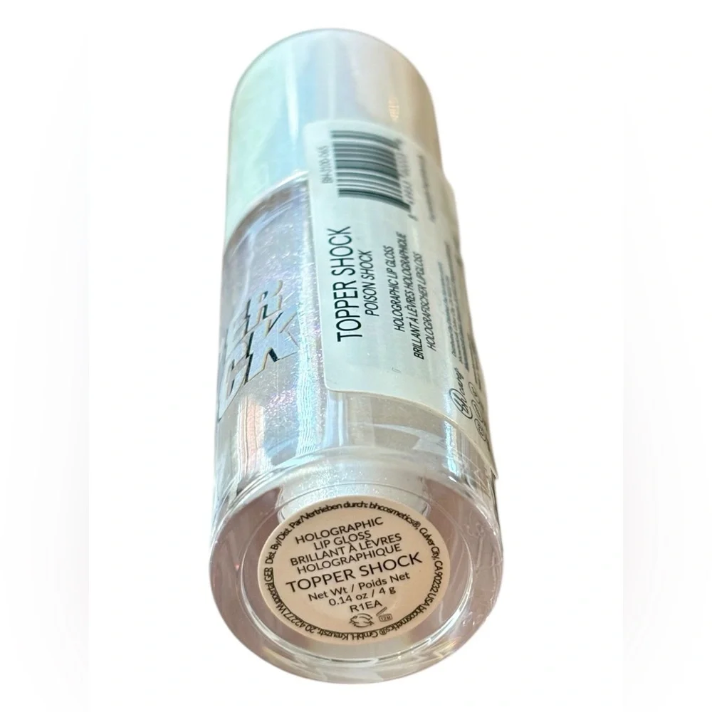 💎 BH Cosmetics Poison Shock Topper Shock - Holographic Lip Gloss Full-Size New